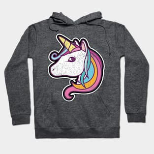 Happy Magic Fantasy Unicorn Hoodie